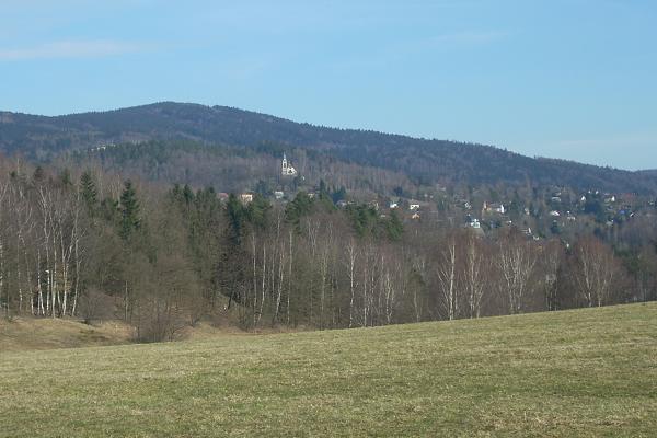 Kapli�ka - pohled od Rad�ic