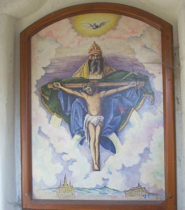 Obr�zek v kapli�ce