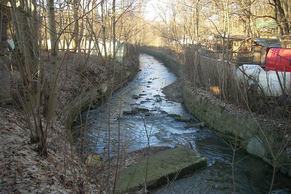 �ulovsk� potok p�ed �st�m do Nisy