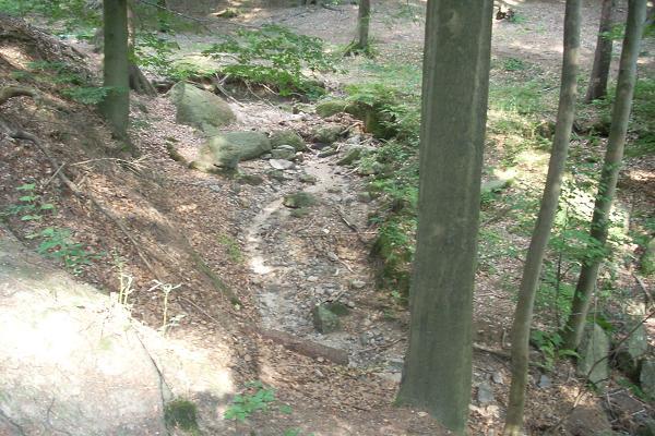 �ulovsk� potok - vyschl�