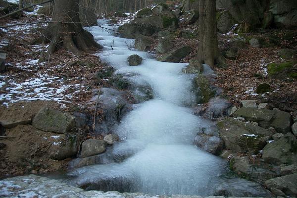�ulovsk� potok - zamrzl�